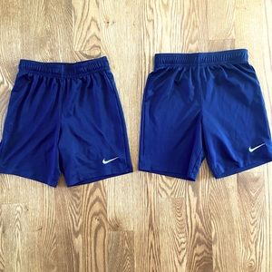 2 pack youth Nike soccer shorts